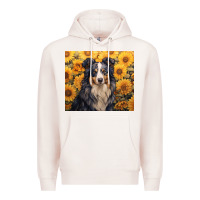 Pale Pink australian shepherd Premium Hoodie - Unal Design
