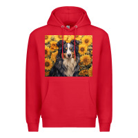 Red australian shepherd Premium Hoodie - Unal Design