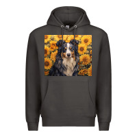 Smoke australian shepherd Premium Hoodie - Unal Design