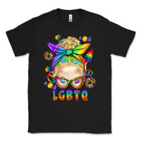 Black LGBTQ+ Messy Bun With Snacks Classic Tee - BundleAndBundleShop