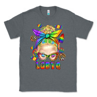 Charcoal Heather LGBTQ+ Messy Bun With Snacks Classic Tee - BundleAndBundleShop
