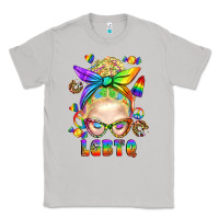 Moon Dust LGBTQ+ Messy Bun With Snacks Classic Tee - BundleAndBundleShop