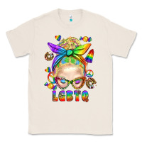 Natural LGBTQ+ Messy Bun With Snacks Classic Tee - BundleAndBundleShop