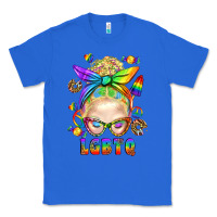 True Royal LGBTQ+ Messy Bun With Snacks Classic Tee - BundleAndBundleShop