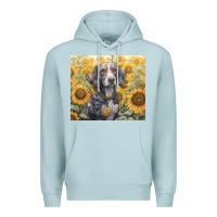 Blue Mist beagle Premium Hoodie - Unal Design