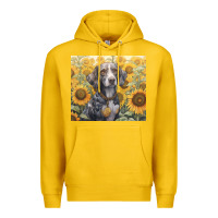 Lemon beagle Premium Hoodie - Unal Design