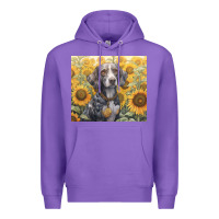 Purple beagle Premium Hoodie - Unal Design