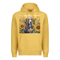 Antique Gold beagle Premium Hoodie - Unal Design