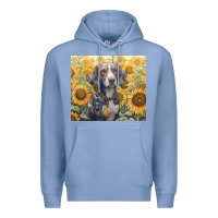 Colony Blue beagle Premium Hoodie - Unal Design