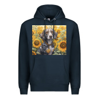 Navy beagle Premium Hoodie - Unal Design