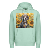 Seafoam beagle Premium Hoodie - Unal Design