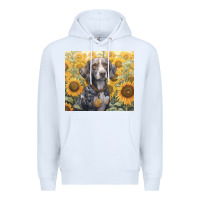White beagle Premium Hoodie - Unal Design