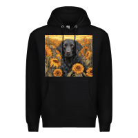 Black black lab Premium Hoodie - Unal Design