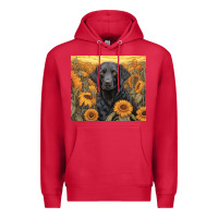 Cardinal black lab Premium Hoodie - Unal Design