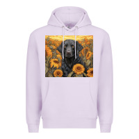 Lilac black lab Premium Hoodie - Unal Design
