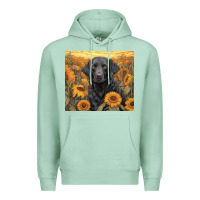 Seafoam black lab Premium Hoodie - Unal Design