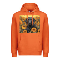 Carrot black lab Premium Hoodie - Unal Design