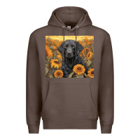 Coffee black lab Premium Hoodie - Unal Design