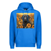 True Royal black lab Premium Hoodie - Unal Design