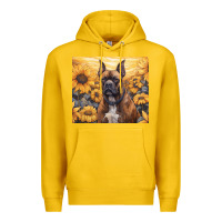 Lemon boxer dog Premium Hoodie - Unal Design