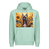 Seafoam boxer dog Premium Hoodie - Unal Design