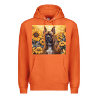 Carrot boxer dog Premium Hoodie - Unal Design