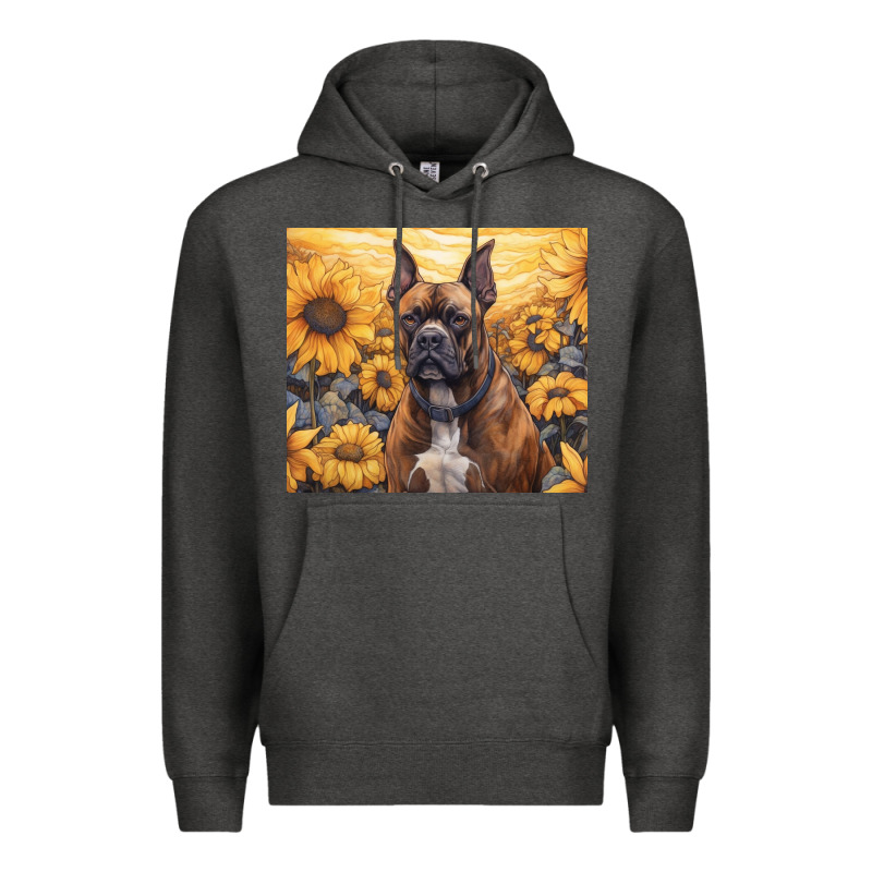 Boxer Dog Premium Hoodie by Unal Design | Teevron