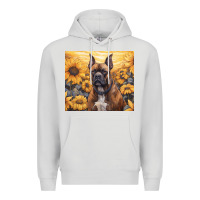Dove Grey boxer dog Premium Hoodie - Unal Design