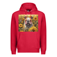 Cardinal bulldog Premium Hoodie - Unal Design