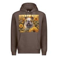 Coffee bulldog Premium Hoodie - Unal Design