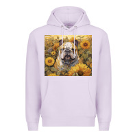Lilac bulldog Premium Hoodie - Unal Design