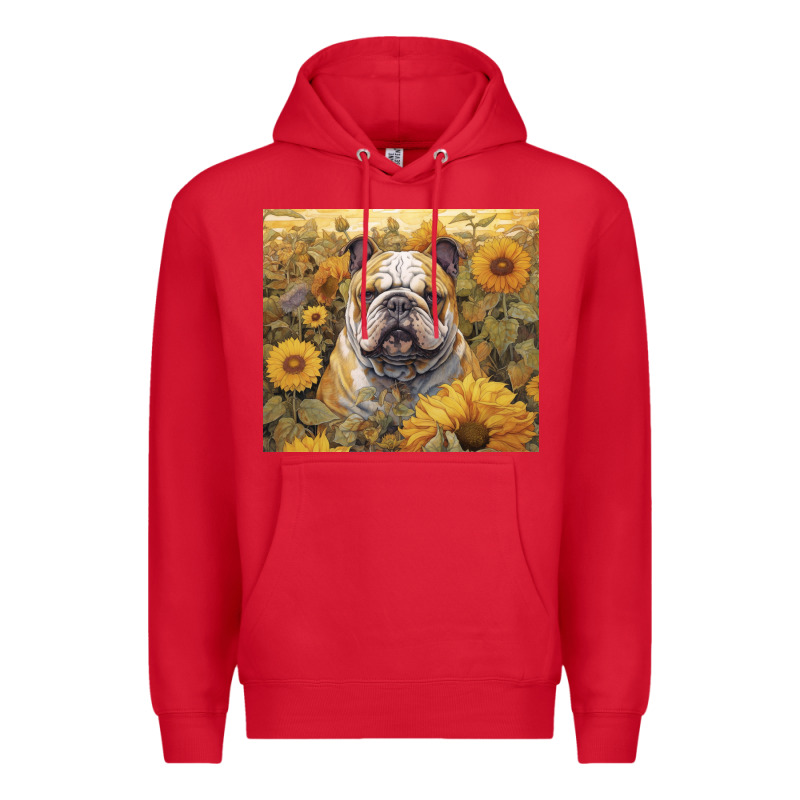 Bulldog Premium Hoodie by Unal Design | Teevron