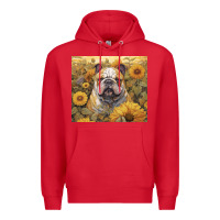 Red bulldog Premium Hoodie - Unal Design
