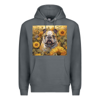 Rock bulldog Premium Hoodie - Unal Design
