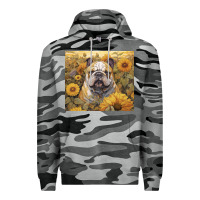 Slate Camo bulldog Premium Hoodie - Unal Design