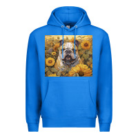 True Royal bulldog Premium Hoodie - Unal Design