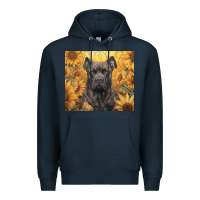 Navy cane corso Premium Hoodie - Unal Design
