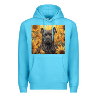 Ocean Blue cane corso Premium Hoodie - Unal Design