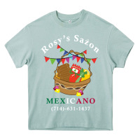 Arona logo for rosys saon mexicano Heavy Core Tee - CowhideDigitalArt