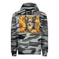 Slate Camo chihuahua Premium Hoodie - Unal Design