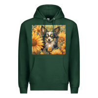 Sports Green chihuahua Premium Hoodie - Unal Design