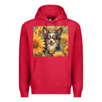 Cardinal chihuahua Premium Hoodie - Unal Design