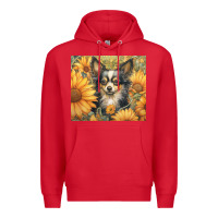Red chihuahua Premium Hoodie - Unal Design