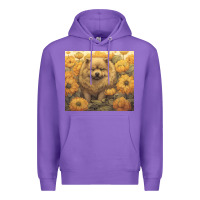 Purple chow chow Premium Hoodie - Unal Design