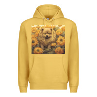 Antique Gold chow chow Premium Hoodie - Unal Design