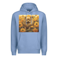Colony Blue chow chow Premium Hoodie - Unal Design