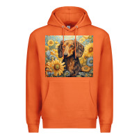 Carrot dachshund Premium Hoodie - Unal Design