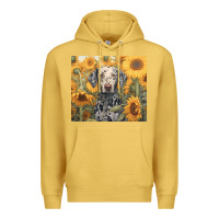 Antique Gold dalmatian Premium Hoodie - Unal Design
