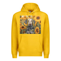 Lemon dalmatian Premium Hoodie - Unal Design