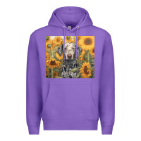 Purple dalmatian Premium Hoodie - Unal Design